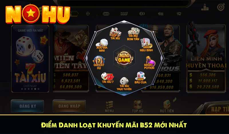 B52 - Game Đánh Bài Bom Tấn Uy Tín Tặng Code 52K Miễn Phí 15 Điểm Danh Loạt Khuyến Mãi B52 Mới Nhất