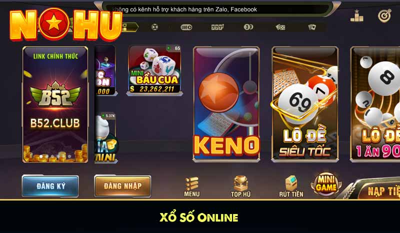 B52 - Game Đánh Bài Bom Tấn Uy Tín Tặng Code 52K Miễn Phí 14 Xổ Số Online